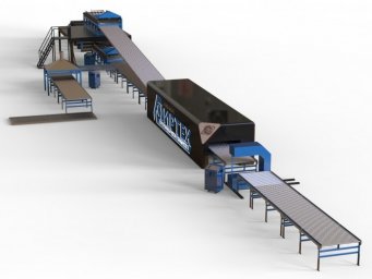 Линия по производству сандвич-панелей