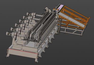 Линия профилирования ЛСТК профиля
