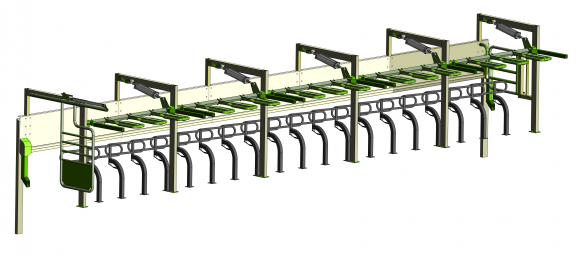 Доильные залы &laquo;Ёлочка&raquo;